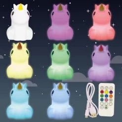 Ulysse Veilleuses Pour Bébé Petite Veilleuse Licorne -Luminaires enfant Soldes petite veilleuse licorne 4