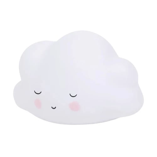 A Little Lovely Company Luminaires Enfant Petite Veilleuse Nuage Blanc Endormi (16 Cm) 3 A Little Lovely Company Luminaires Enfant Petite Veilleuse Nuage Blanc Endormi (16 Cm) – Image 3