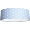 BPS Koncept Suspensions Enfant Plafonnier Tissu Bleu ø 50cm