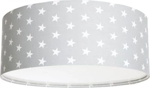 BPS Koncept Suspensions Enfant Plafonnier Tissu Gris ø 40cm 1 BPS Koncept Suspensions Enfant Plafonnier Tissu Gris ø 40cm