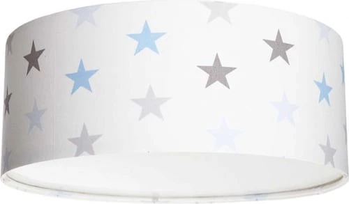 BPS Koncept Suspensions Enfant Plafonnier Tissu Gris ø 50cm 1 BPS Koncept Suspensions Enfant Plafonnier Tissu Gris ø 50cm