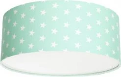 BPS Koncept Suspensions Enfant Plafonnier Tissu Vert ø 60cm