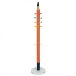 Altobuy Portemanteaux Et Patères Enfant Portemanteau 10 Patères Orange Pour Enfant