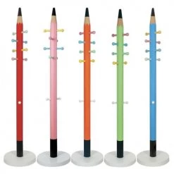 Altobuy Portemanteaux Et Patères Enfant Portemanteau 10 Patères Orange Pour Enfant -Luminaires enfant Soldes portemanteau 10 pateres orange pour enfant 5