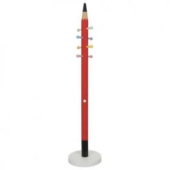 Altobuy Portemanteaux Et Patères Enfant Portemanteau 10 Patères Rouge Pour Enfant