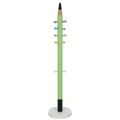 Altobuy Portemanteaux Et Patères Enfant Portemanteau 10 Patères Bleu Ciel Pour Enfant -Luminaires enfant Soldes portemanteau 10 pateres vert pour enfant 5