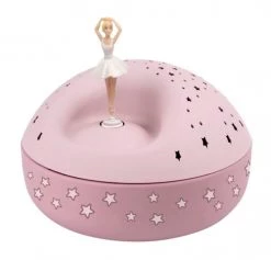 Trousselier Objets Déco Enfant Projecteur D'étoiles Musical Ballerine