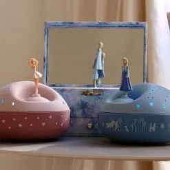 Trousselier Objets Déco Enfant Projecteur D'étoiles Musical Ballerine -Luminaires enfant Soldes projecteur d etoiles musical ballerine 3