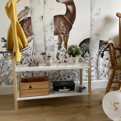 Alice's Garden Portemanteaux Et Patères Enfant Rangement à Chaussures Porte-manteau Pour Enfant En Pin Naturel Blanc 9 Alice's Garden Portemanteaux Et Patères Enfant Rangement à Chaussures Porte-manteau Pour Enfant En Pin Naturel Blanc -Luminaires enfant Soldes rangement a chaussures porte manteau pour enfant en pin naturel blanc 3