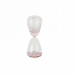 Maisons Du Monde Objets Déco Enfant Sablier En Verre Rose