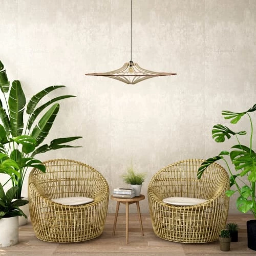 RIF Suspensions Enfant Suspension Bois Design Noir D65cm 2 RIF Suspensions Enfant Suspension Bois Design Noir D65cm – Image 2