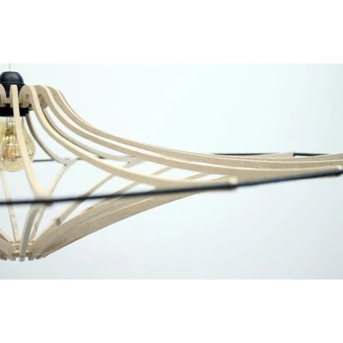 RIF Suspensions Enfant Suspension Bois Design Noir D90cm 4 RIF Suspensions Enfant Suspension Bois Design Noir D90cm – Image 4