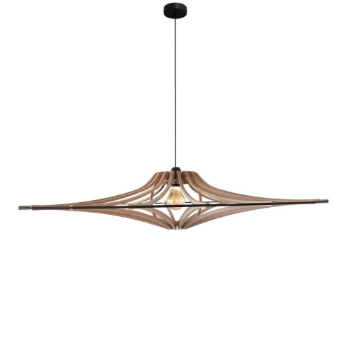 RIF Suspensions Enfant Suspension Bois Design Noir D90cm 1 RIF Suspensions Enfant Suspension Bois Design Noir D90cm