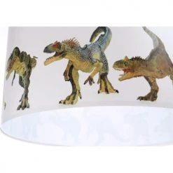 BPS Koncept Suspensions Enfant Suspension Enfant Abat-jour Tissu Multicolore Et Blanc ø 30 -Luminaires enfant Soldes suspension enfant abat jour tissu multicolore et blanc oe 30 10