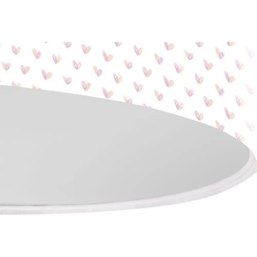 BPS Koncept Suspensions Enfant Suspension Enfant Abat-jour Tissu Multicolore Et Blanc ø 30 4 BPS Koncept Suspensions Enfant Suspension Enfant Abat-jour Tissu Multicolore Et Blanc ø 30 – Image 4