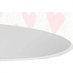 BPS Koncept Suspensions Enfant Suspension Enfant Abat-jour Tissu Rose Et Blanc ø 30 -Luminaires enfant Soldes suspension enfant abat jour tissu rose et blanc oe 30 3