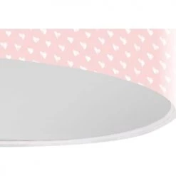 BPS Koncept Suspensions Enfant Suspension Enfant Abat-jour Tissu Rose Et Blanc ø 50 7 BPS Koncept Suspensions Enfant Suspension Enfant Abat-jour Tissu Rose Et Blanc ø 50 -Luminaires enfant Soldes suspension enfant abat jour tissu rose et blanc oe 50 14