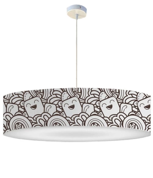 Abat-jours Suspensions Enfant Suspension Enfant Doodle Happy T 50 X H 25 2 Abat-jours Suspensions Enfant Suspension Enfant Doodle Happy T 50 X H 25 – Image 2