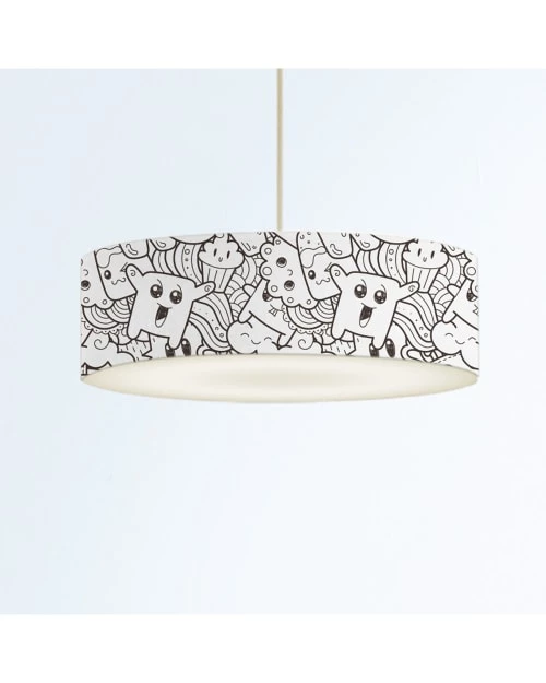 Abat-jours Suspensions Enfant Suspension Enfant Doodle Pop Corn T 50 X H 25 4 Abat-jours Suspensions Enfant Suspension Enfant Doodle Pop Corn T 50 X H 25 – Image 4