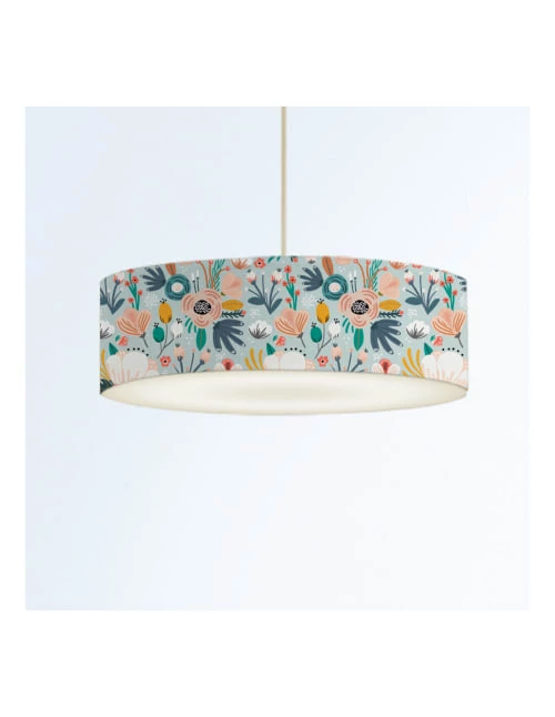 Abat-jours Suspensions Enfant Suspension Enfant Floral Bleu Doux T 50 X H 25 2 Abat-jours Suspensions Enfant Suspension Enfant Floral Bleu Doux T 50 X H 25 – Image 2