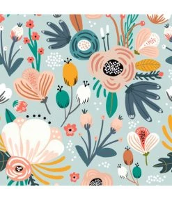 Abat-jours Suspensions Enfant Suspension Enfant Floral Bleu Doux T 50 X H 25 5 Abat-jours Suspensions Enfant Suspension Enfant Floral Bleu Doux T 50 X H 25 -Luminaires enfant Soldes suspension enfant floral bleu doux t 50 x h 25 2