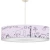 Abat-jours Suspensions Enfant Suspension Enfant Happydays Lavande T 50 X H 25