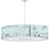 Abat-jours Suspensions Enfant Suspension Enfant Happydays Petit Bleu T 50 X H 25