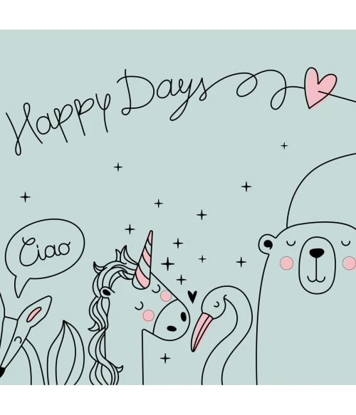 Abat-jours Suspensions Enfant Suspension Enfant Happydays Petit Bleu T 50 X H 25 3 Abat-jours Suspensions Enfant Suspension Enfant Happydays Petit Bleu T 50 X H 25 – Image 3