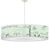 Abat-jours Suspensions Enfant Suspension Enfant Happydays Vert Pastel T 50 X H 25