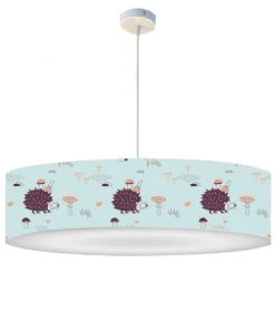 Abat-jours Suspensions Enfant Suspension Enfant Hérisson Petit Bleu T 50 X H 25