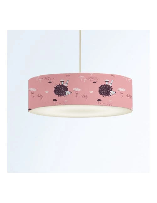 Abat-jours Suspensions Enfant Suspension Enfant Hérisson Rose Doux T 50 X H 25 2 Abat-jours Suspensions Enfant Suspension Enfant Hérisson Rose Doux T 50 X H 25 – Image 2