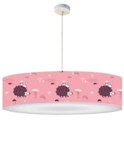 Abat-jours Suspensions Enfant Suspension Enfant Hérisson Rose Doux T 50 X H 25