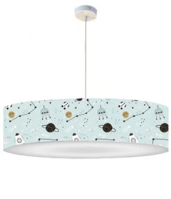 Abat-jours Suspensions Enfant Suspension Enfant Planète Petit Bleu T 50 X H 25