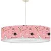 Abat-jours Suspensions Enfant Suspension Enfant Planète Rose Doux T 50 X H 25