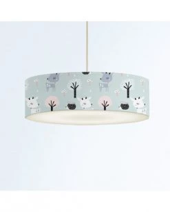Abat-jours Suspensions Enfant Suspension Enfant Rennes Petit Bleu T 50 X H 25 -Luminaires enfant Soldes suspension enfant rennes petit bleu t 50 x h 25 3