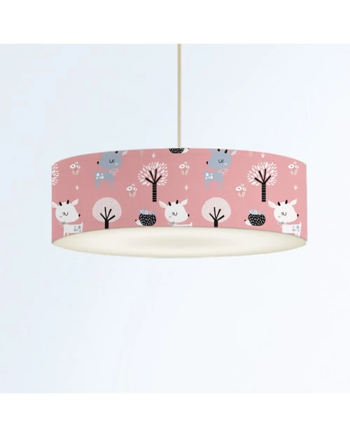 Abat-jours Suspensions Enfant Suspension Enfant Rennes Rose Doux T 50 X H 25 4 Abat-jours Suspensions Enfant Suspension Enfant Rennes Rose Doux T 50 X H 25 – Image 4