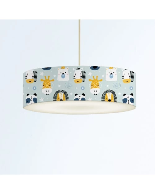 Abat-jours Suspensions Enfant Suspension Enfant Savane Petit Bleu T 50 X H 25 4 Abat-jours Suspensions Enfant Suspension Enfant Savane Petit Bleu T 50 X H 25 – Image 4