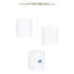 Sauthon Suspensions Enfant Suspension Lumineuse En Coton Blanc