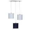 Sauthon Suspensions Enfant Suspension Lumineuse Trio Plafonnier En Coton Blanc