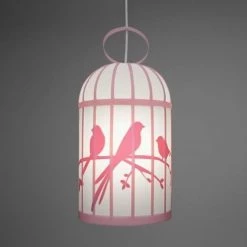 Rosemonde Et Michel Coudert Suspensions Enfant Suspension Rose D21cm -Luminaires enfant Soldes suspension rose d21cm 2