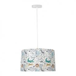 Decoratie Suspensions Enfant Suspension Tissu D38cm 7 Decoratie Suspensions Enfant Suspension Tissu D38cm -Luminaires enfant Soldes suspension tissu d38cm 2