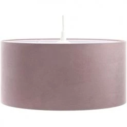 BPS Koncept Suspensions Enfant Suspension Tissu Rose ø40 - H20cm -Luminaires enfant Soldes suspension tissu rose oe40 h20cm 5