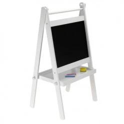 Wadiga Objets Déco Enfant Tableau Enfant Craie Bois Blanc