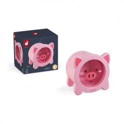 Janod Objets Déco Enfant Tirelire Cochon -Luminaires enfant Soldes tirelire cochon 4