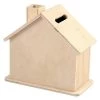 Youdoit Objets Déco Enfant Tirelire En Bois à Décorer Maison 10x10x5,4cm
