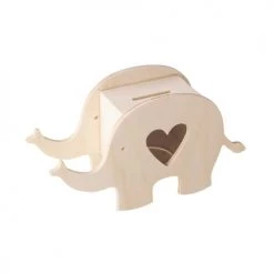 Youdoit Objets Déco Enfant Tirelire En Bois éléphant à Customiser