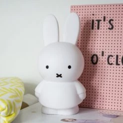 Atelier Pierre Objets Déco Enfant Tirelire Miffy Pvc Blanc -Luminaires enfant Soldes tirelire miffy pvc blanc 3