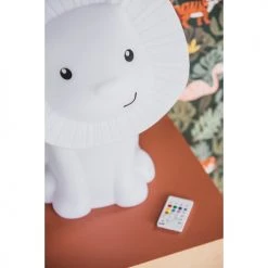Atelier Pierre Luminaires Enfant Veilleuse Avec Enceinte Hakuna Polypropylène Blanc -Luminaires enfant Soldes veilleuse avec enceinte hakuna polypropylene blanc 2