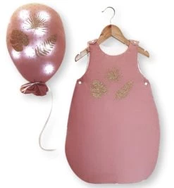 Jeanne Et Juliette Veilleuses Pour Bébé Veilleuse Ballon Enfant Rose -Luminaires enfant Soldes veilleuse ballon enfant rose 1