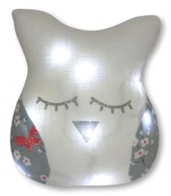 Jeanne Et Juliette Veilleuses Pour Bébé Veilleuse Chouette Enfant Blanc